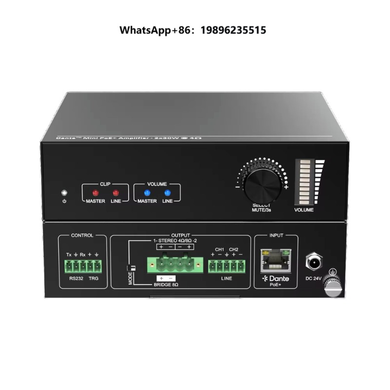 Portable Amplifier Mini - Caixa de Som Subwoofer Profissional Mini