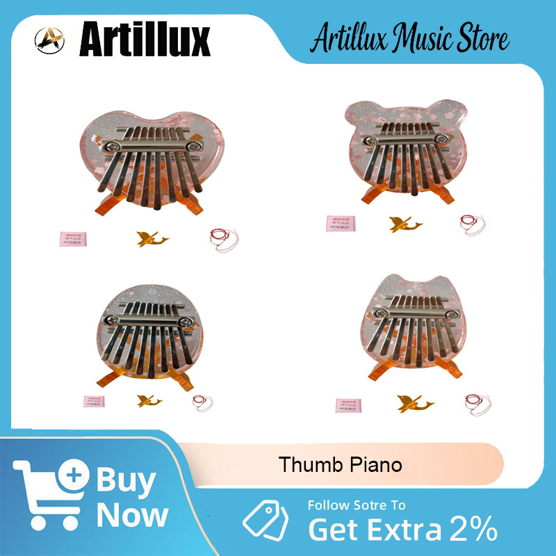 Kalimba Thumb Piano - Piano de Dedo Artillux Novo e