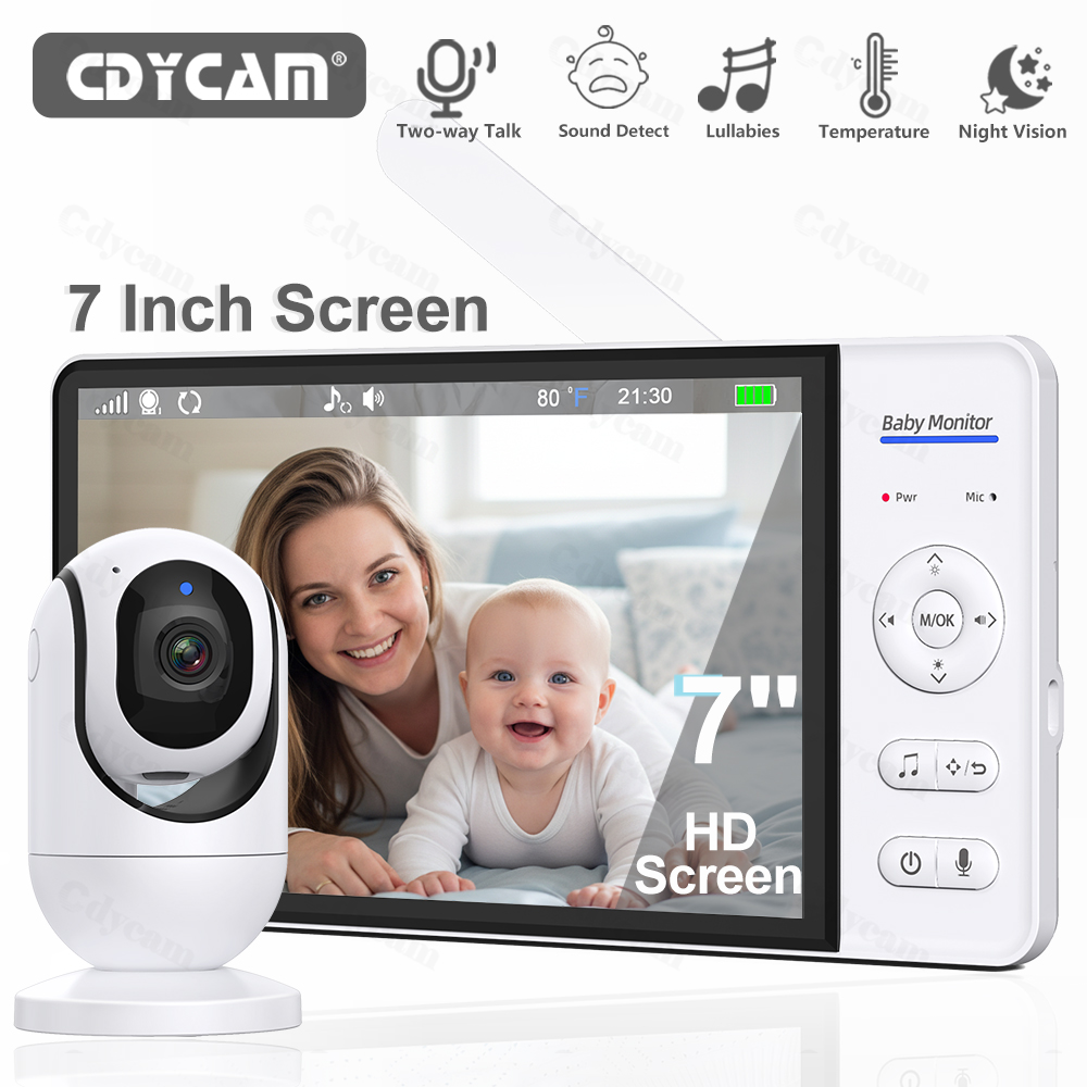 Audio Music Videos - Monitor de vídeo para bebês, 7.0