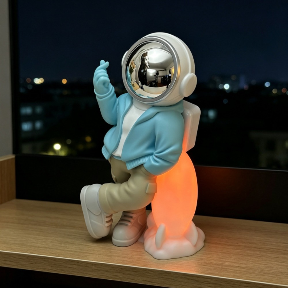 Audio Music Spotify - Caixa de Som Bluetooth Astronauta com