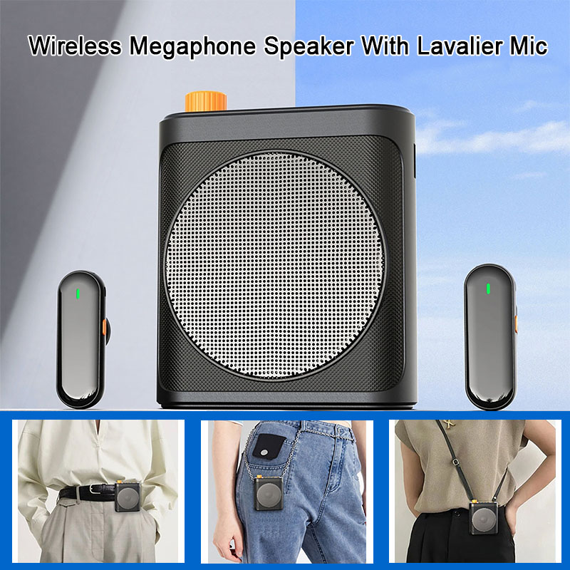 Portable Amplifier Mini - Amplificador de voz portátil com microfone