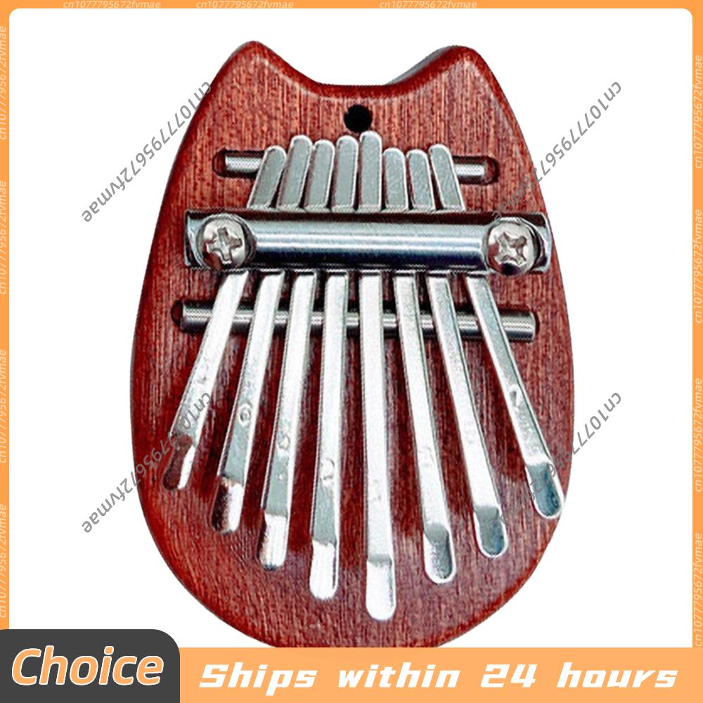 Kalimba Thumb Piano - Mini Kalimba de Madeira com 8