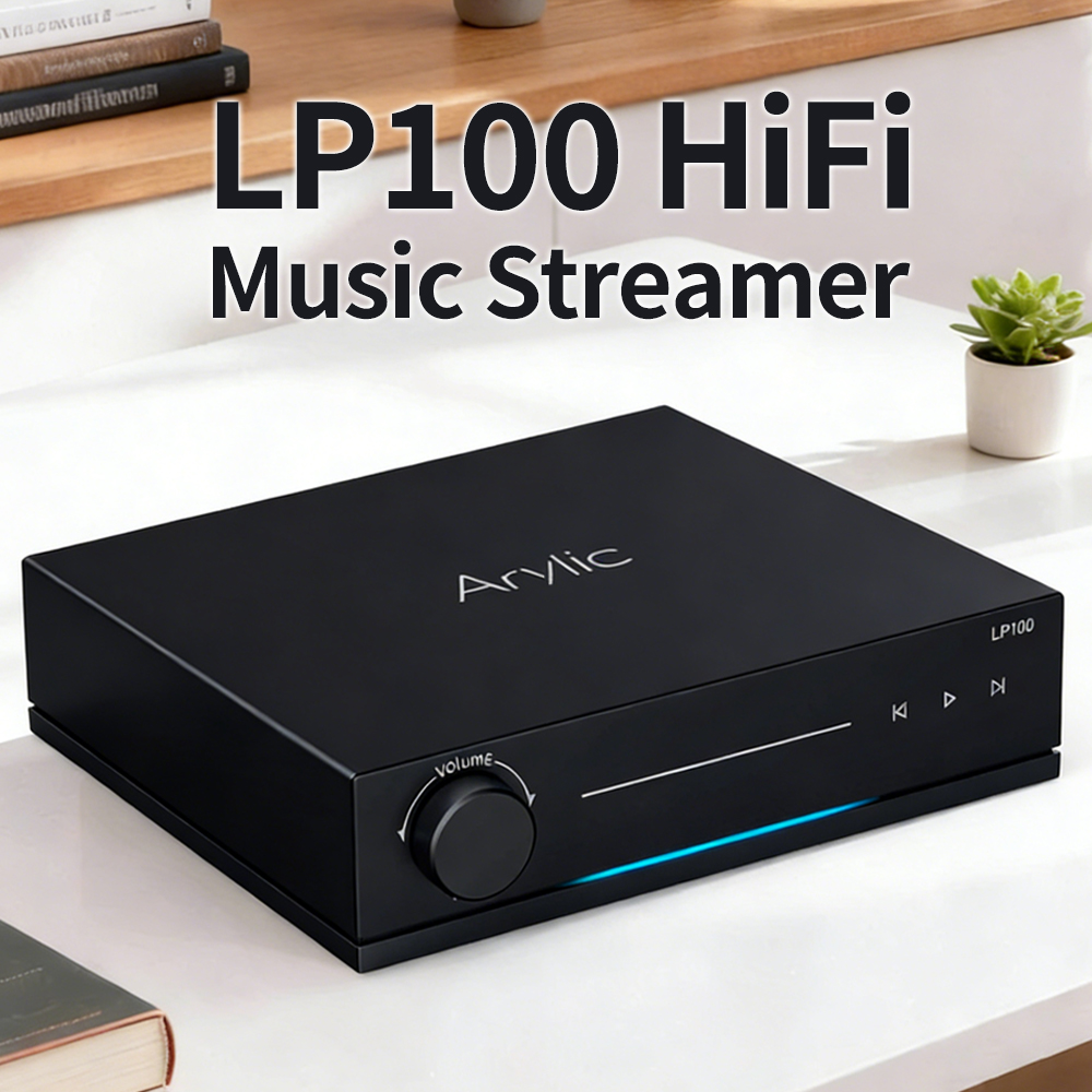 Audio Music Google - Arylic LP100 Reprodutor de Música Sem