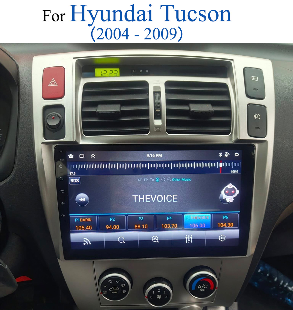 Audio Music India - Rádio estéreo do carro para hyundai