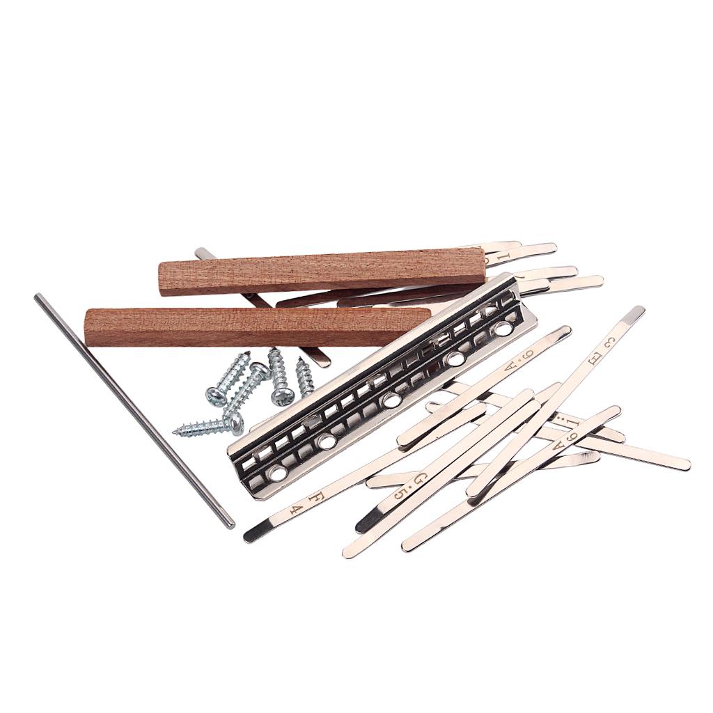 Kalimba Thumb Piano - Kit de Peças DIY para Kalimba