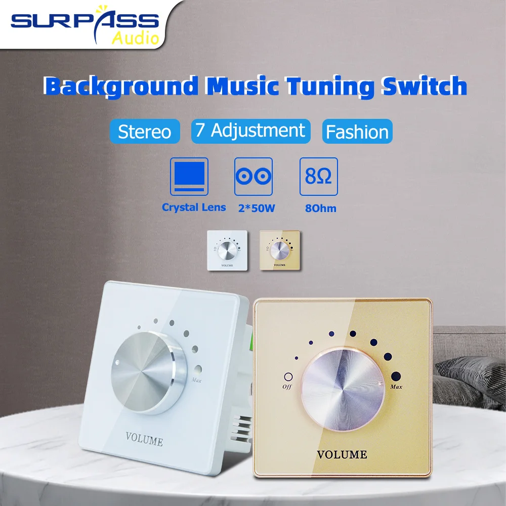 Audio Music Grading - Controlador de Volume para Amplificador de