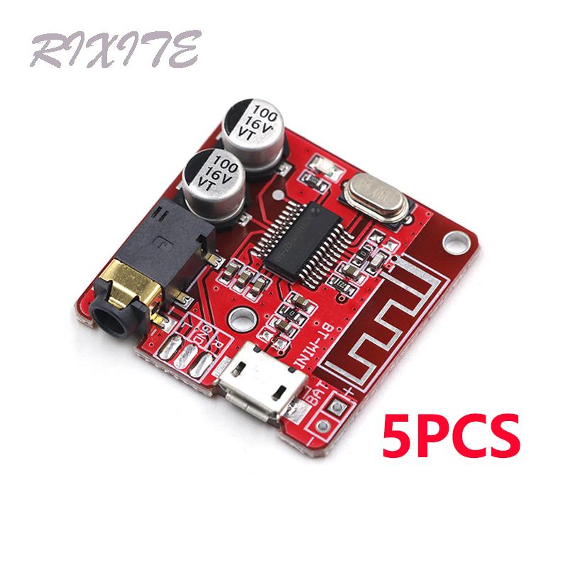 Portable Amplifier Mini - 5 pçs XY-BT-mini bluetooth 5.0 placa