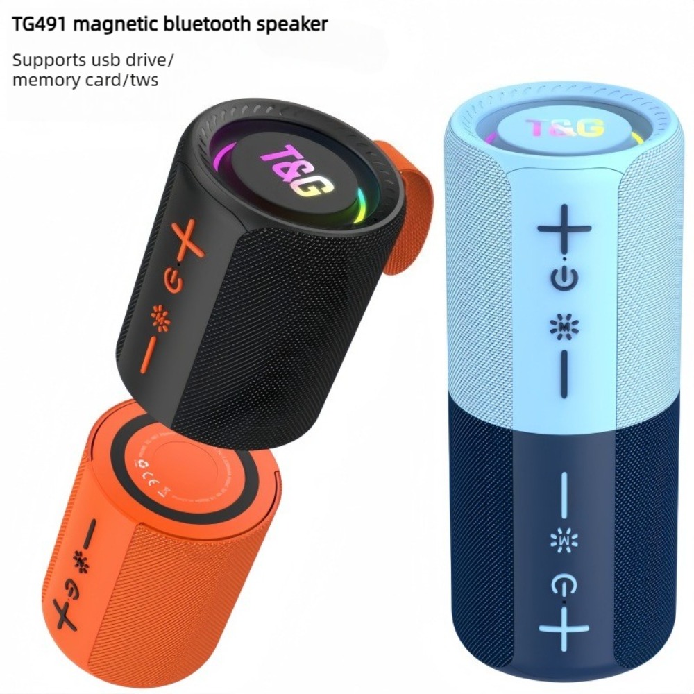 Audio Music Spotify - Caixa de Som Bluetooth Magnética 2