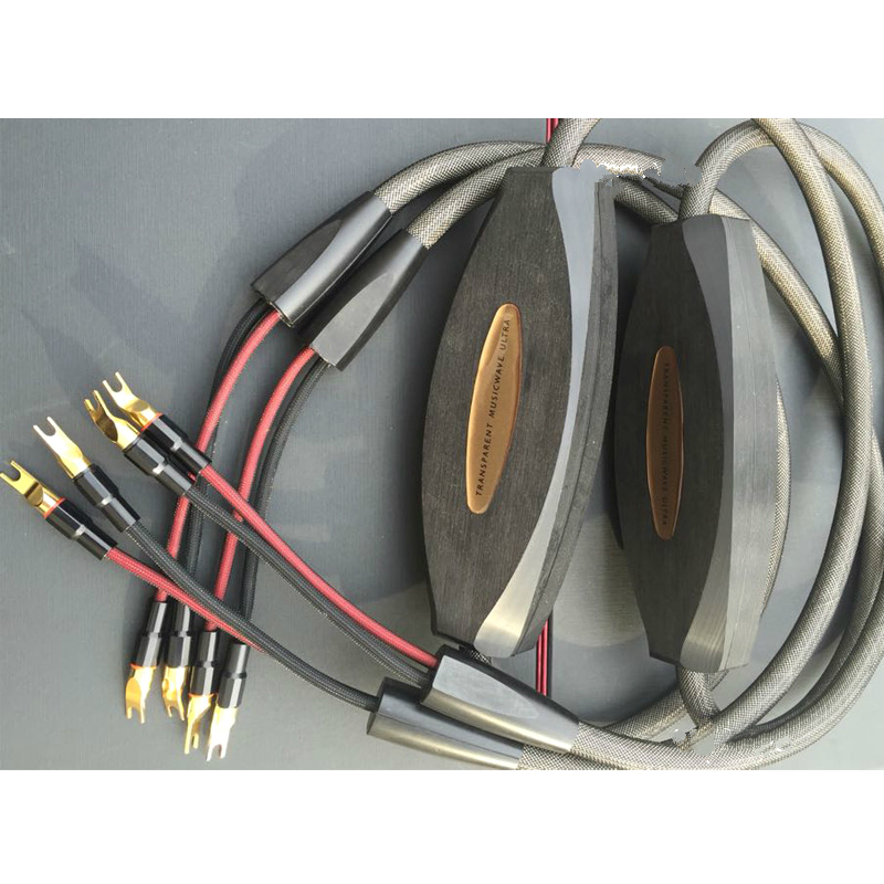 Audio Music Wave - cabo de alto-falante transparente musicwave ultra