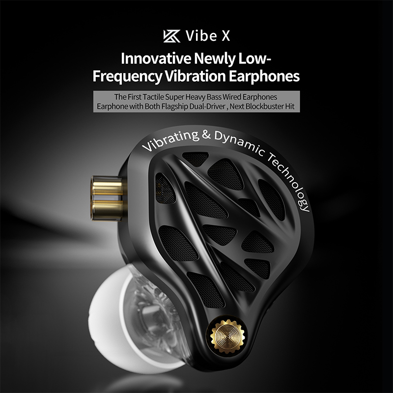 Audio Vibes Music - Fone de Ouvido com Fio KZ