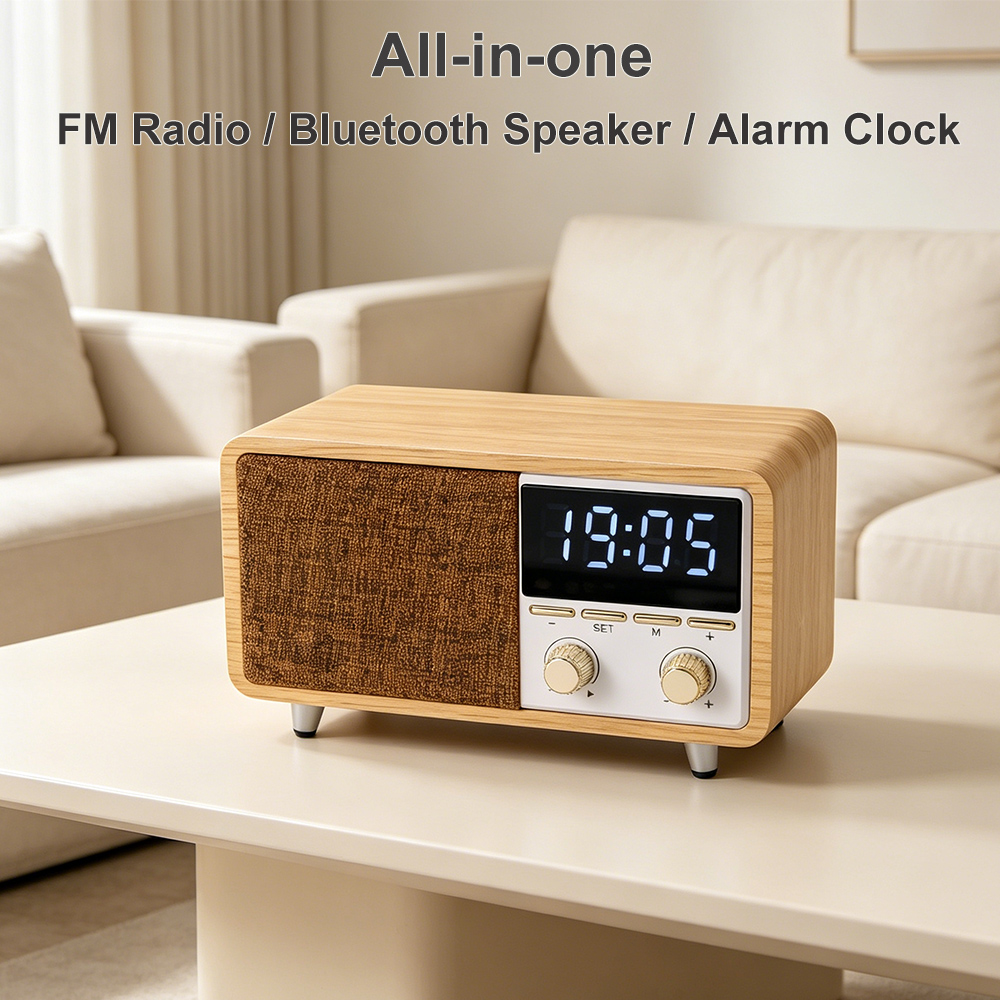 Audio Music Spotify - Rádio FM Multifuncional RD-X9 com Bluetooth