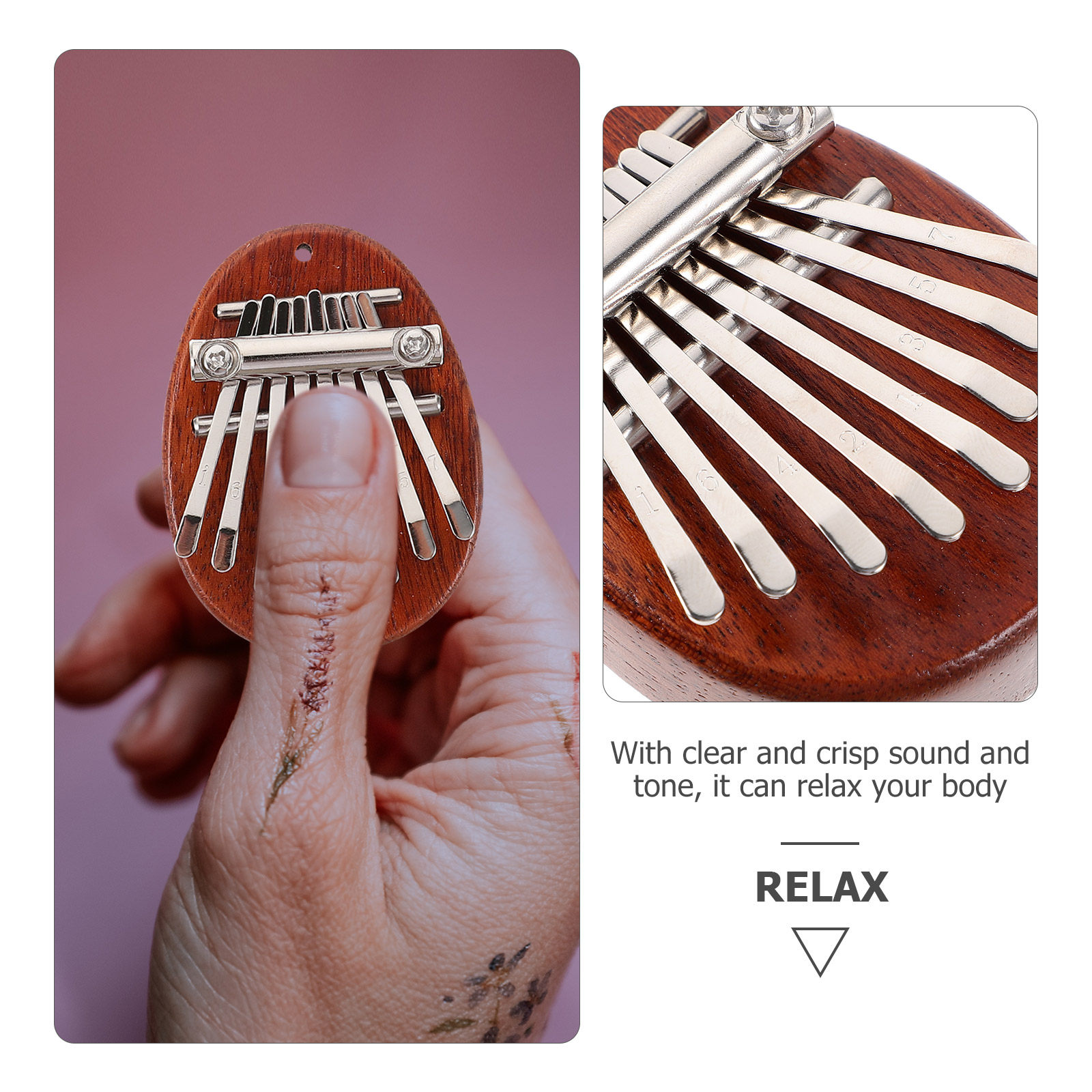 Conjunto de Kalimba Mini Piano - Kalimba Thumb Piano avaliação e preço