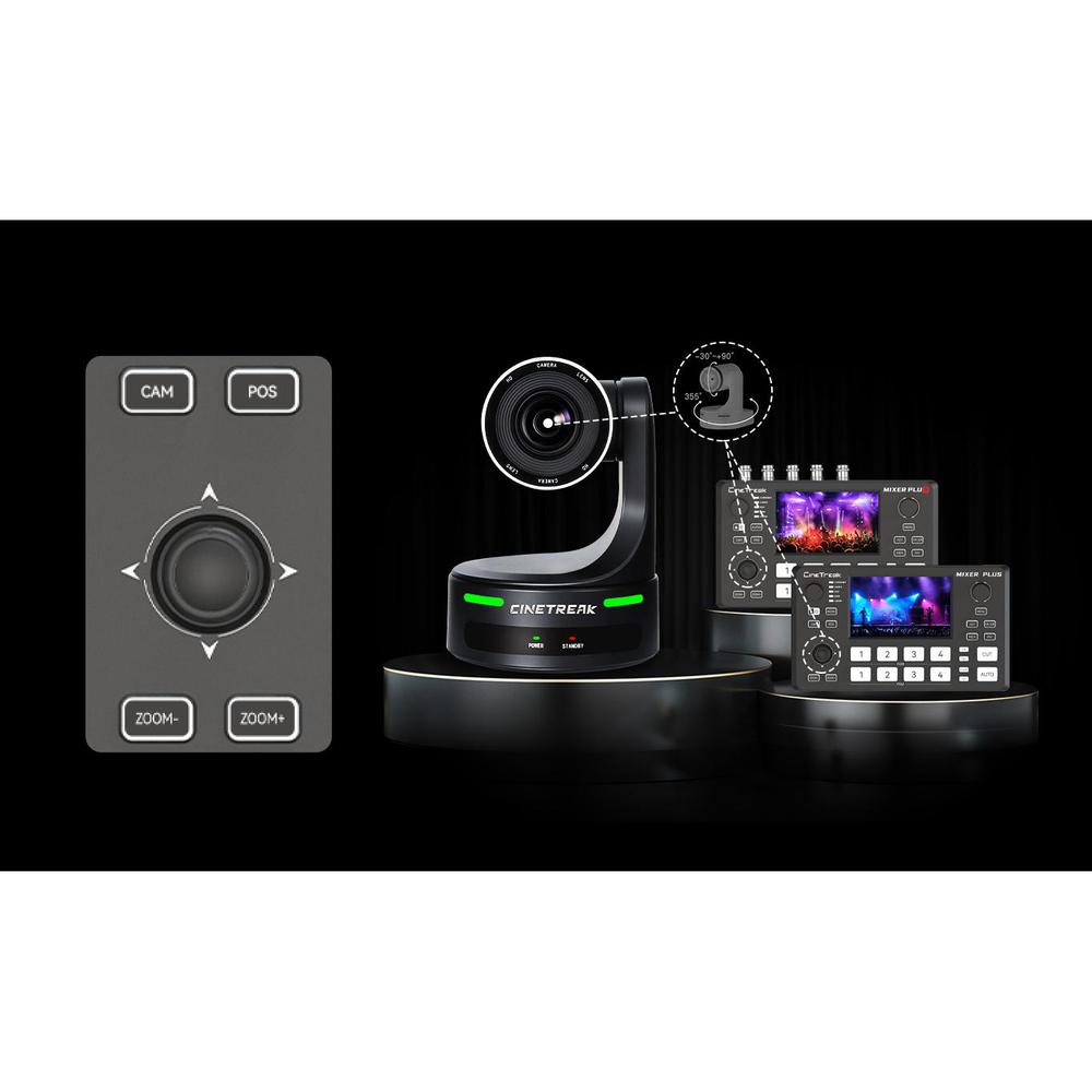 Mixer Cinetreak Plus, Switcher - Audio Music Live avaliação e preço