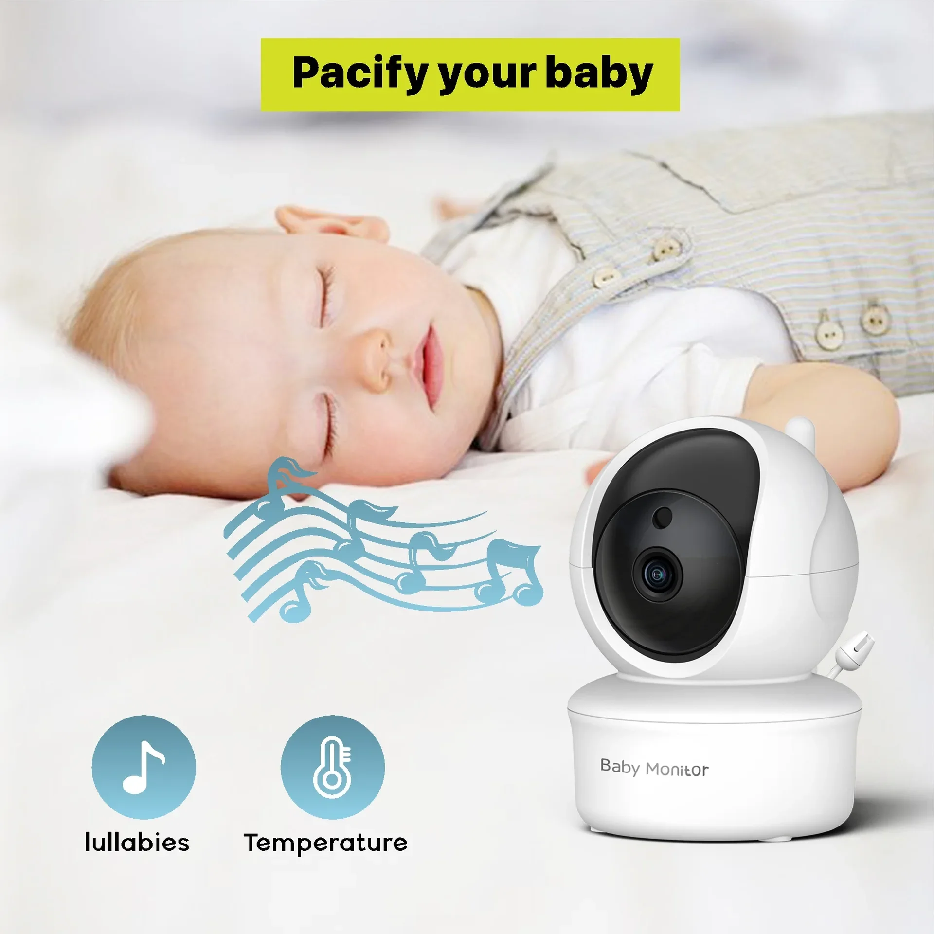 Monitor de vídeo para bebés de - Audio Music Videos avaliação e preço