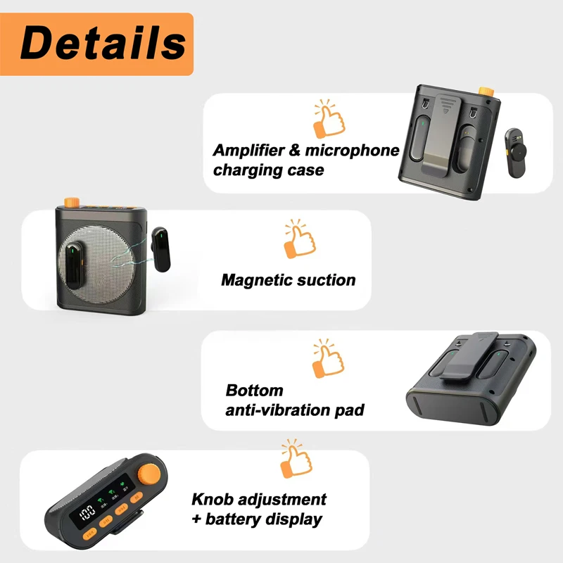 Amplificador de voz portátil c - Portable Amplifier Mini avaliação e preço