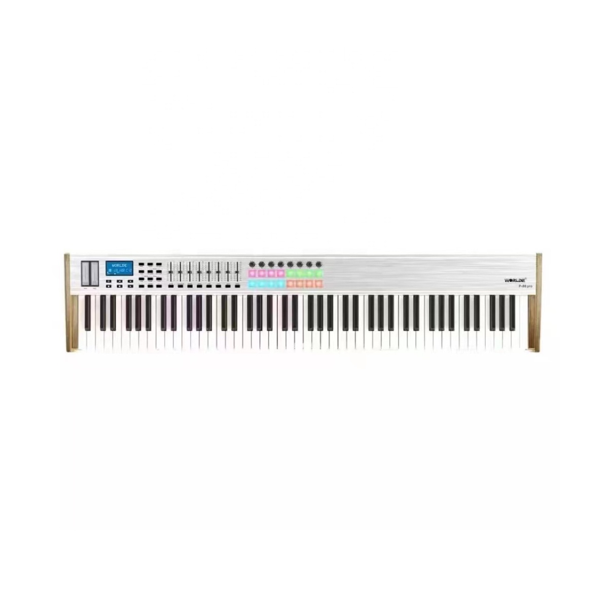 Controlador de Teclado MIDI Wo - Audio Music Instrumental avaliação e preço