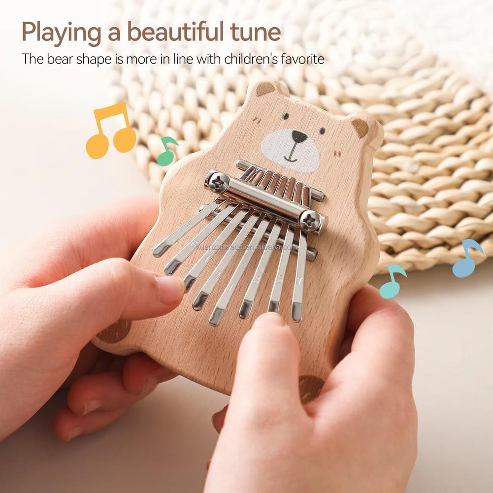 Mini Kalimba de 8 Teclas, Pian - Kalimba Thumb Piano avaliação e preço
