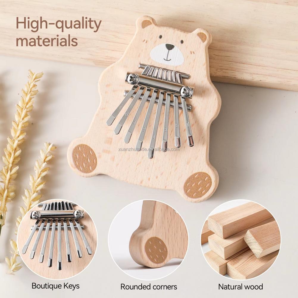 Mini Kalimba de 8 Teclas, Pian - Kalimba Thumb Piano avaliação e preço