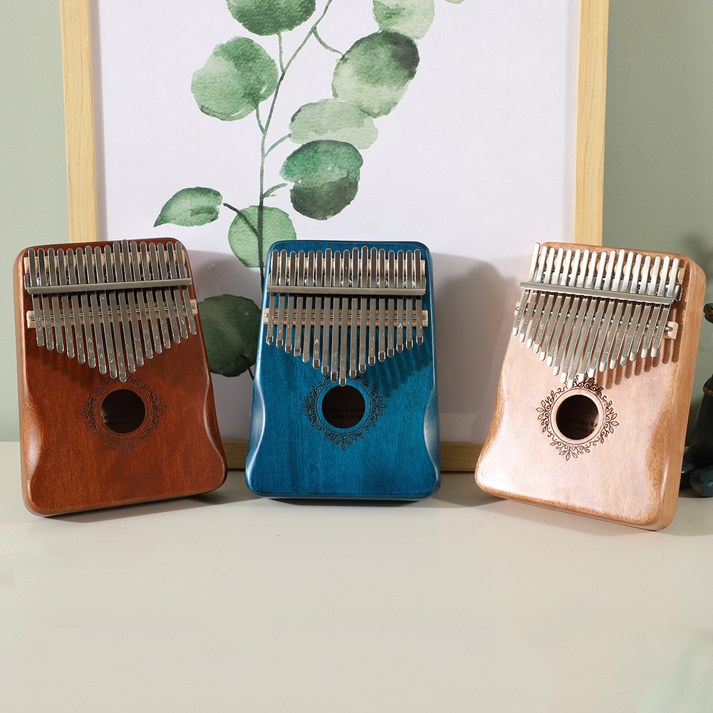 Mini Kalimba de Madeira 8/17 T - Kalimba Thumb Piano avaliação e preço