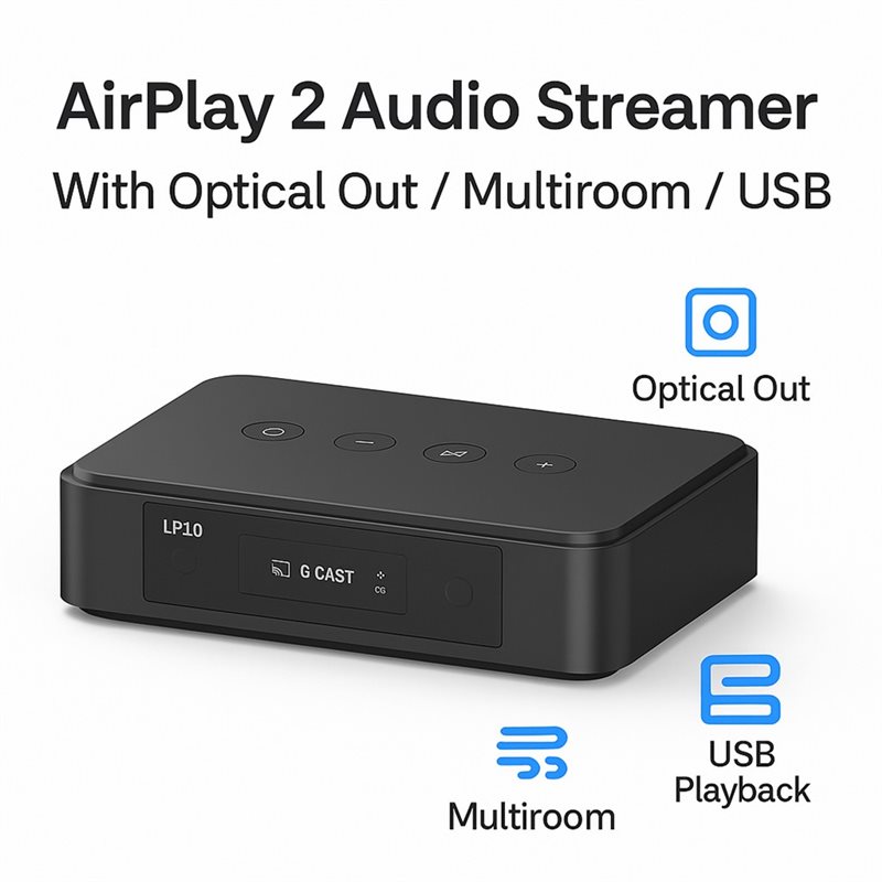 B92B-LP10 Streamer de Música S - Audio Music Google avaliação e preço