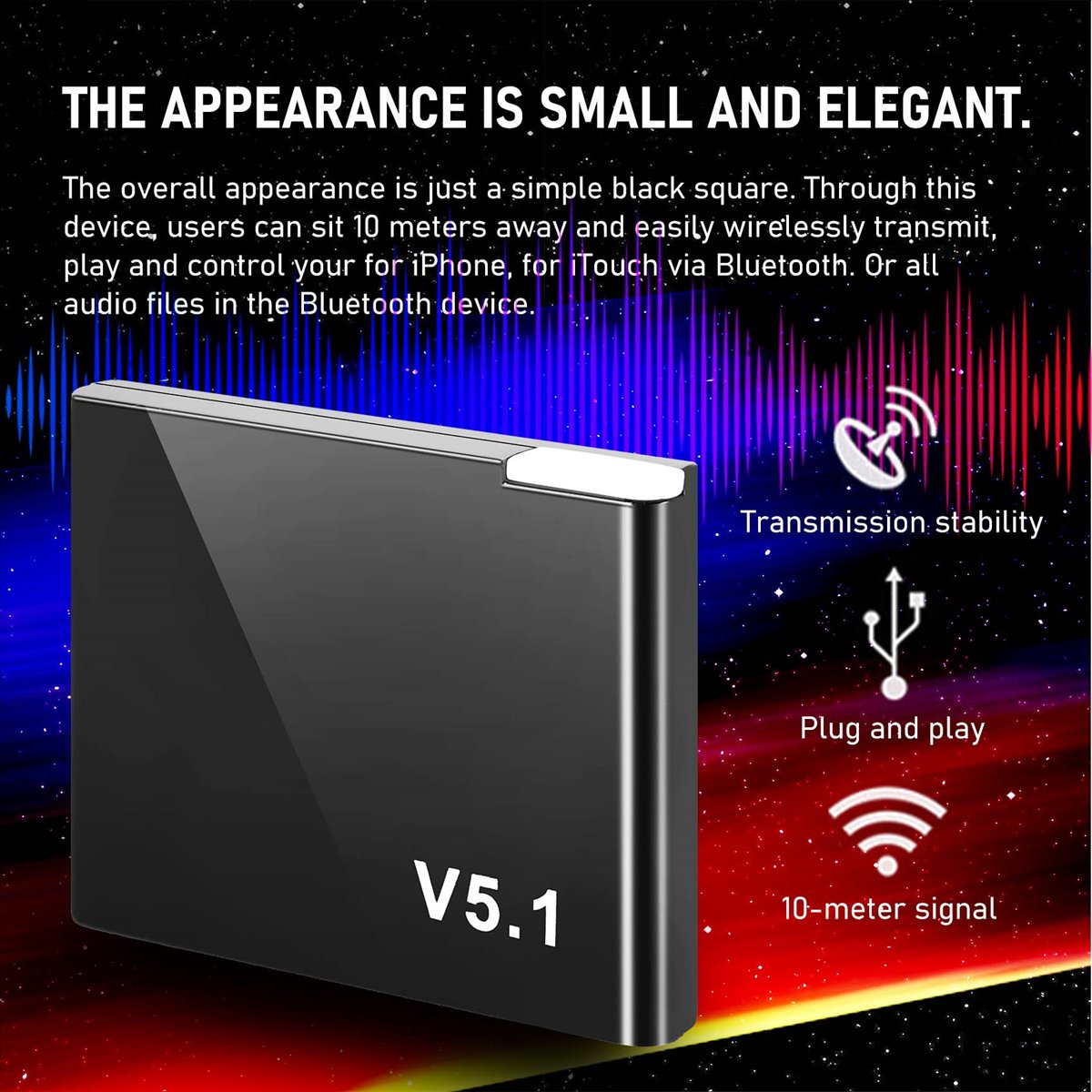 Receptor de Áudio Bluetooth 5. - Audio Music Wave avaliação e preço