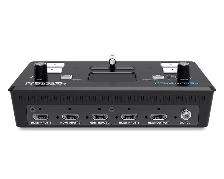 FEELWORLD LIVEPRO L1 4 entrada - Audio Music Live avaliação e preço
