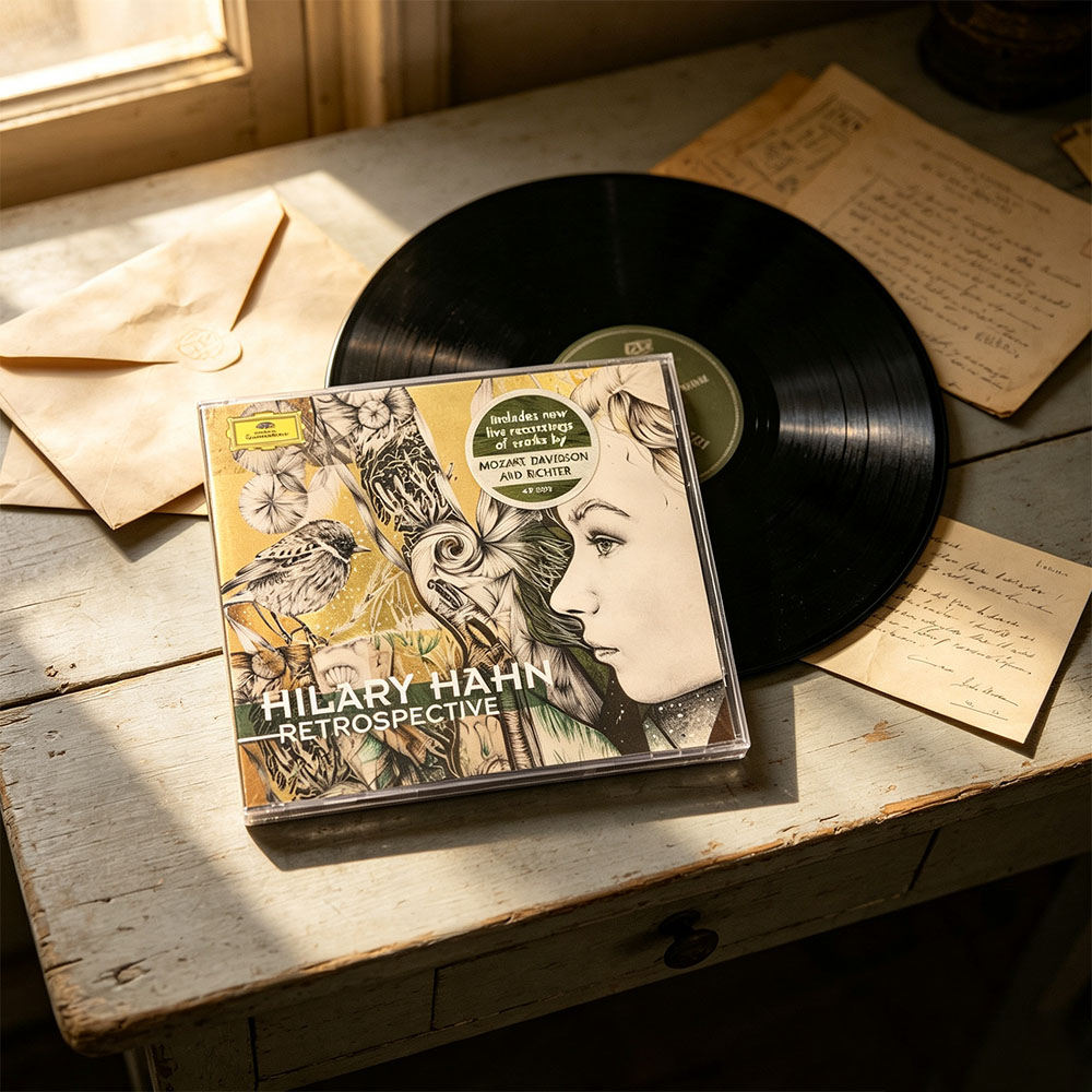 CD 'Retrospective' Hilary Hahn - Audio Music Live avaliação e preço