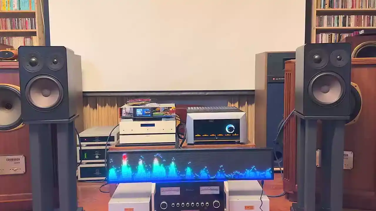 Exibição profissional do espec - Audio Music Grading avaliação e preço