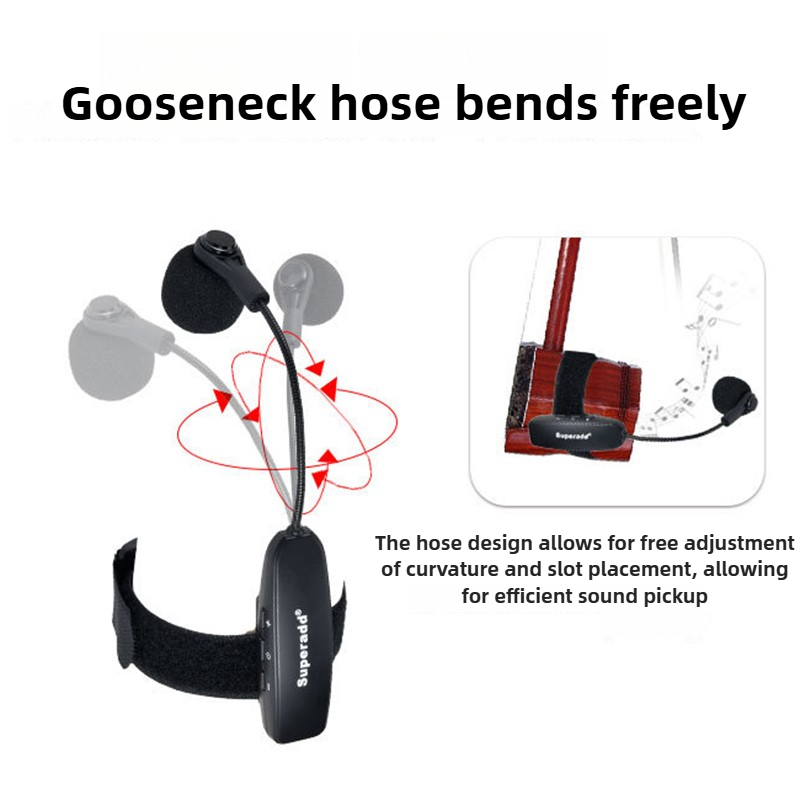 Portátil erhu microfone sem fi - Audio Music Instrumental avaliação e preço
