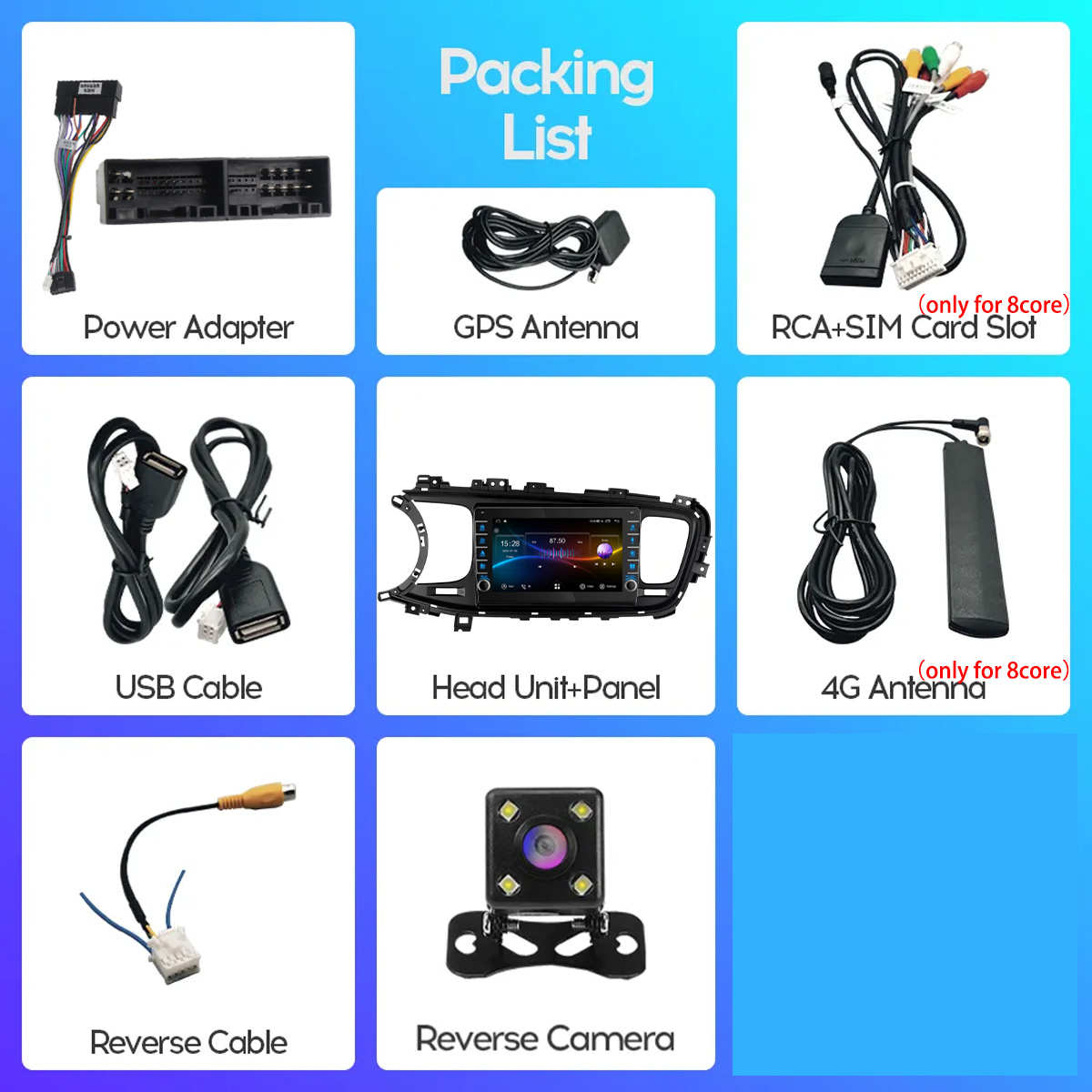 8g ram 128gb qled rádio do car - Audio Music India avaliação e preço