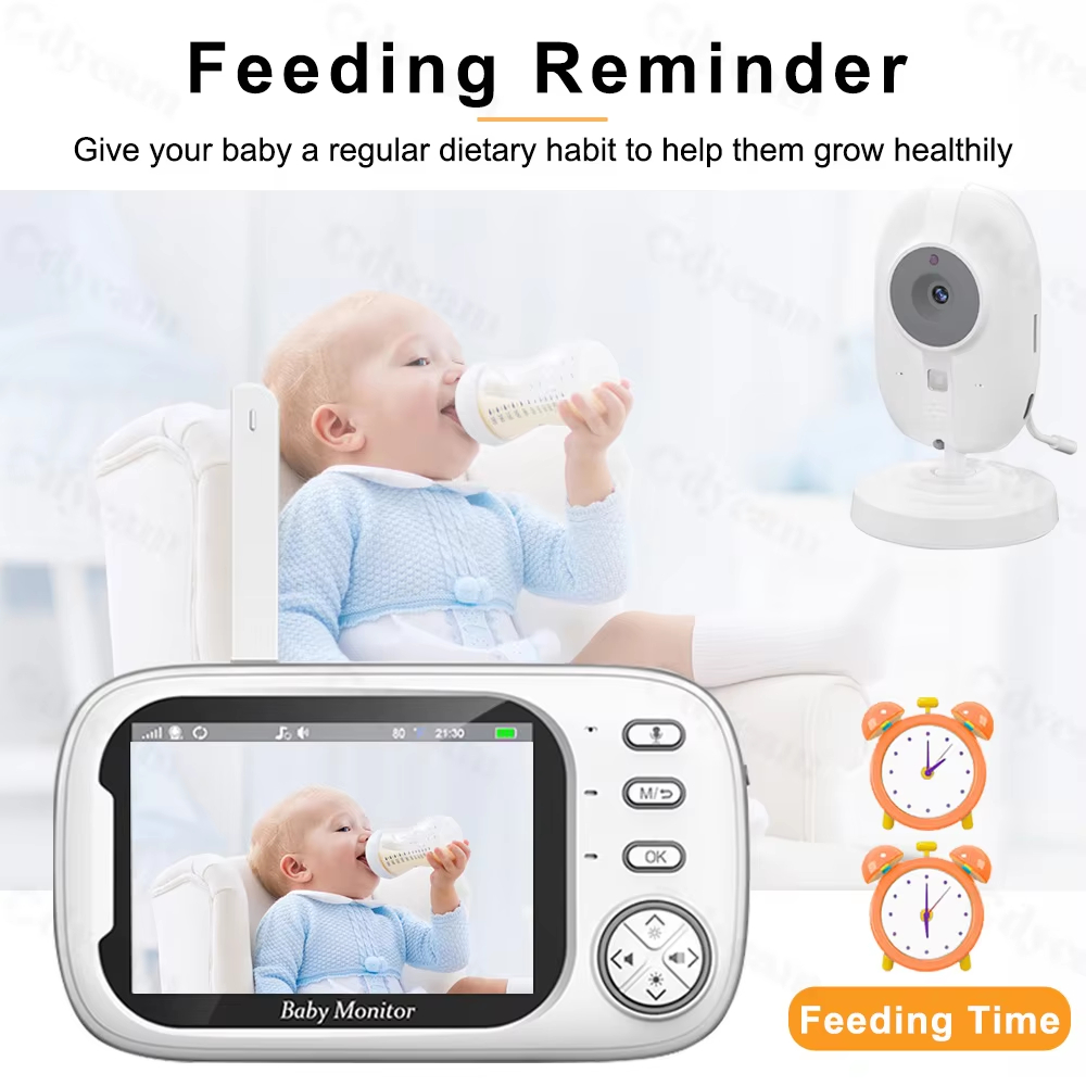 Monitor de Bebê de 3,5 polegad - Audio Music Videos avaliação e preço