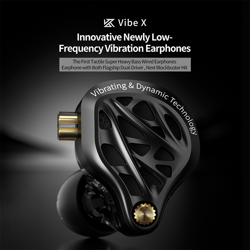 Fones de Ouvido KZ NEW Vibe X  - Audio Vibes Music avaliação e preço
