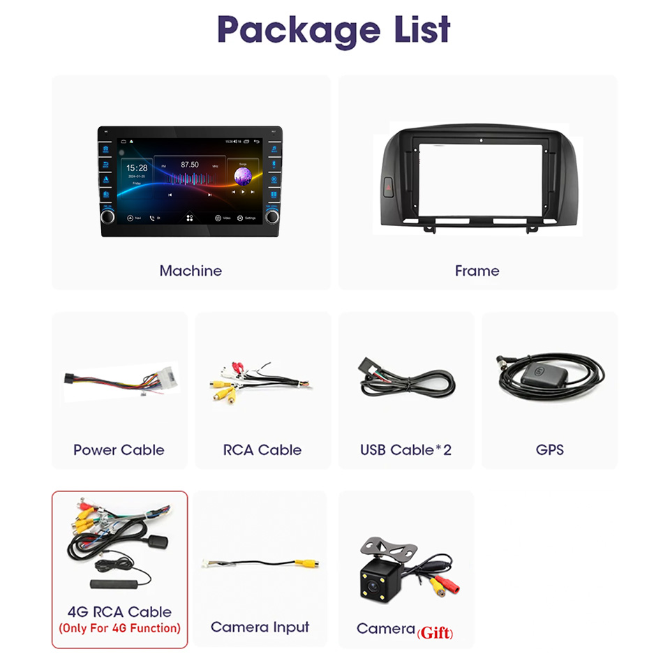 QLED Car Radio Video Audio Pla - Audio Music India avaliação e preço