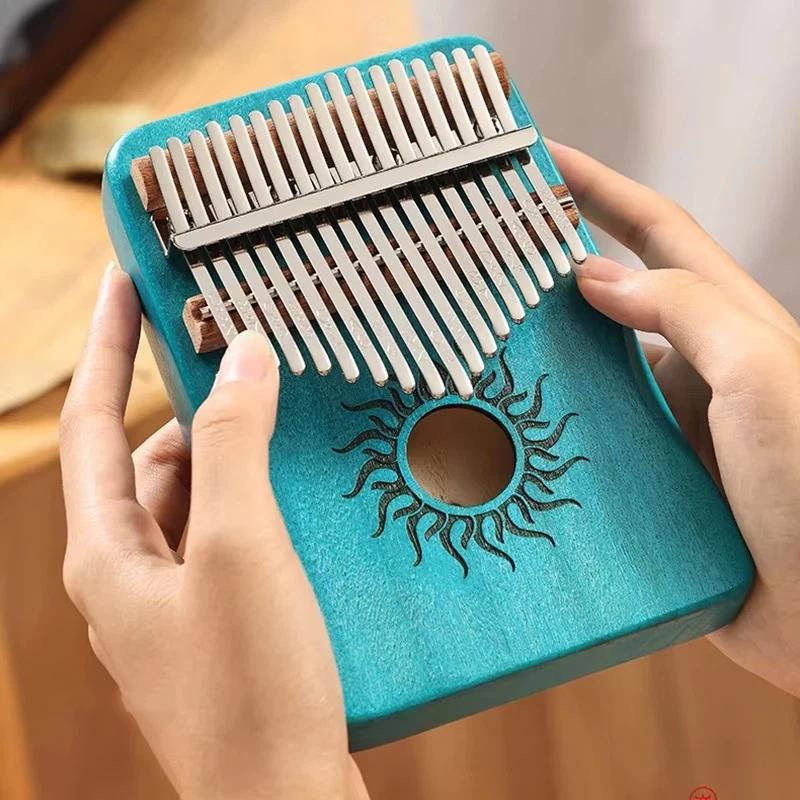 Kalimba de madeira com 17 tecl - Kalimba Thumb Piano avaliação e preço