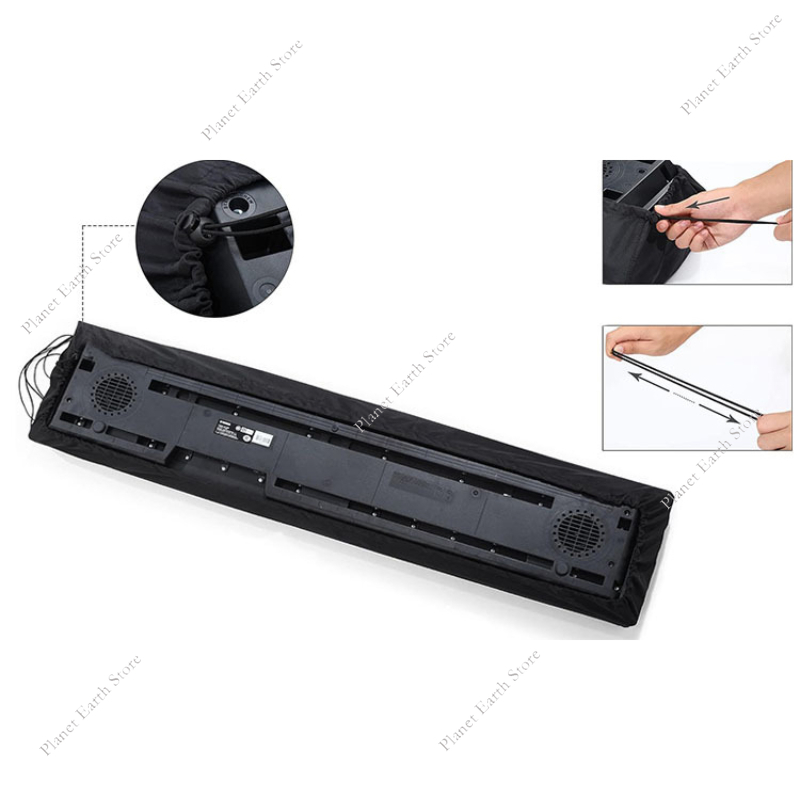 Capa para piano eletrônico dig - Keyboard Piano 61 Key avaliação e preço
