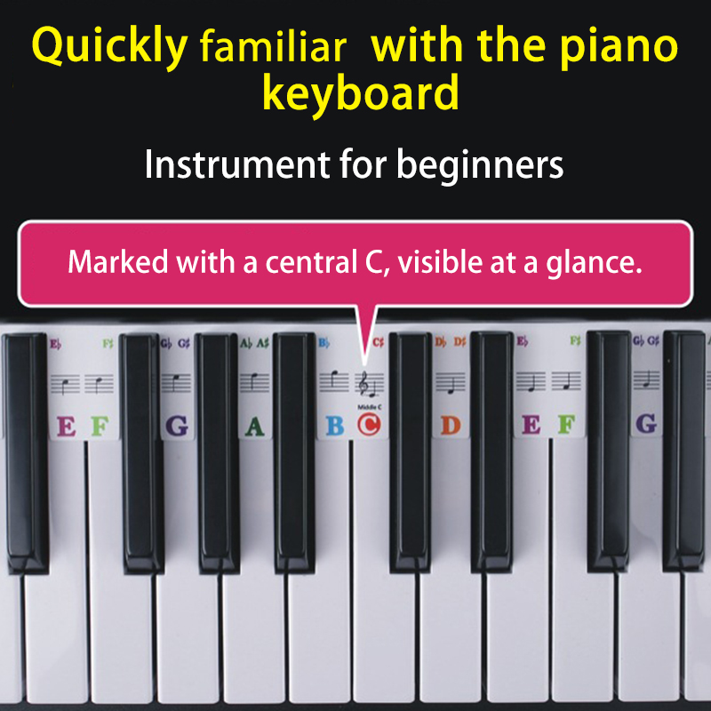 Guia de notas de piano para in - Keyboard Piano 61 Key avaliação e preço