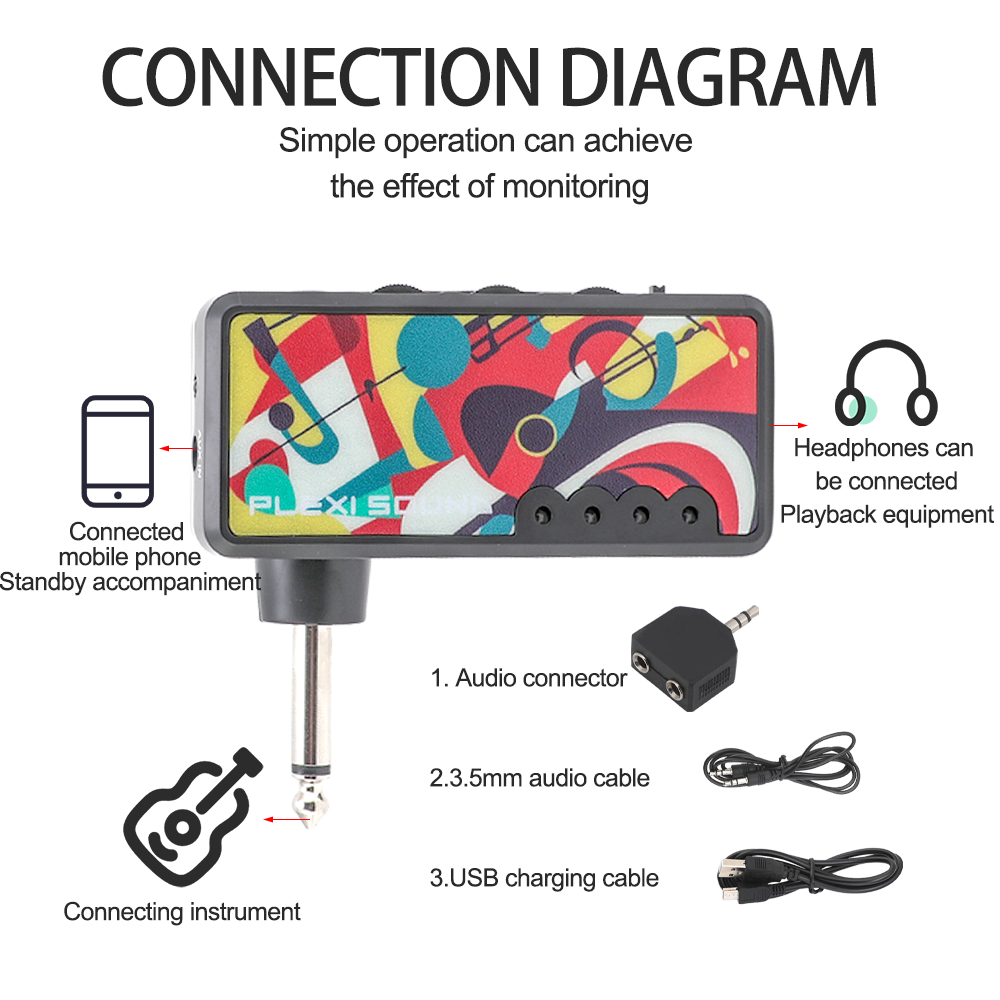 Amplificador portátil para aus - Portable Amplifier Mini avaliação e preço