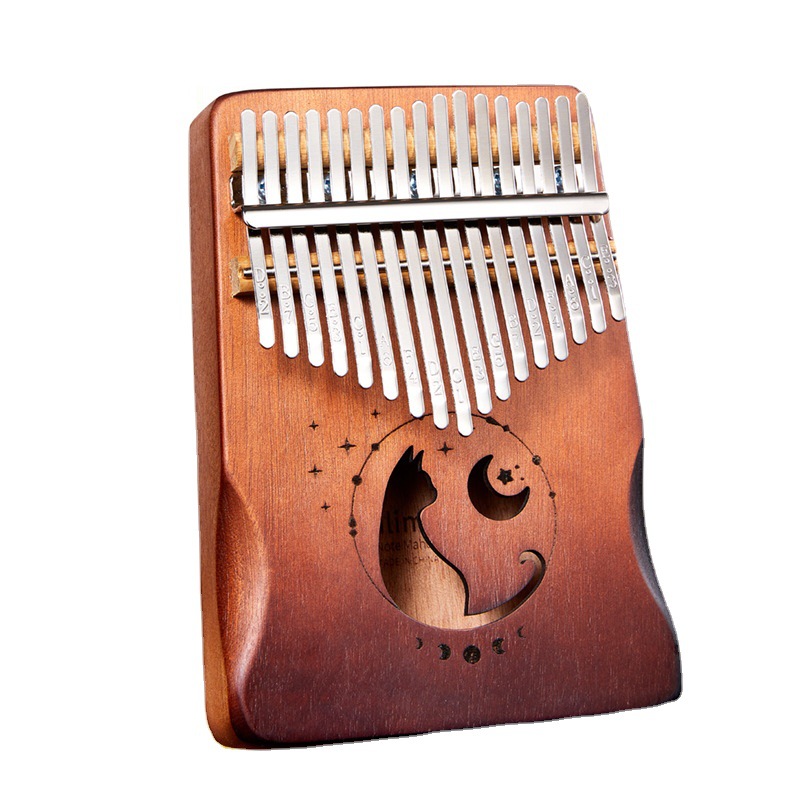 17 teclas kalimba cor gradient - Kalimba Thumb Piano avaliação e preço