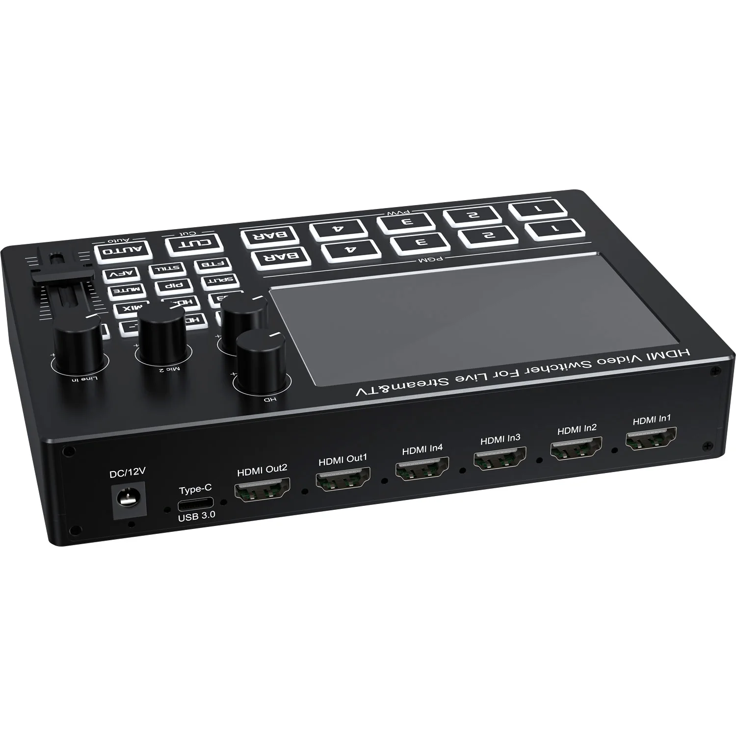 Misturador de Vídeo HDMI 1080P - Audio Music Live avaliação e preço