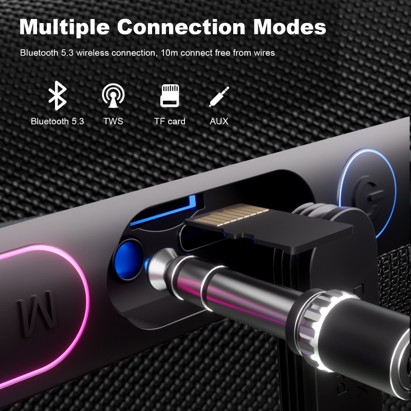 Alto-falante bluetooth à prova - Audio Music Spotify avaliação e preço