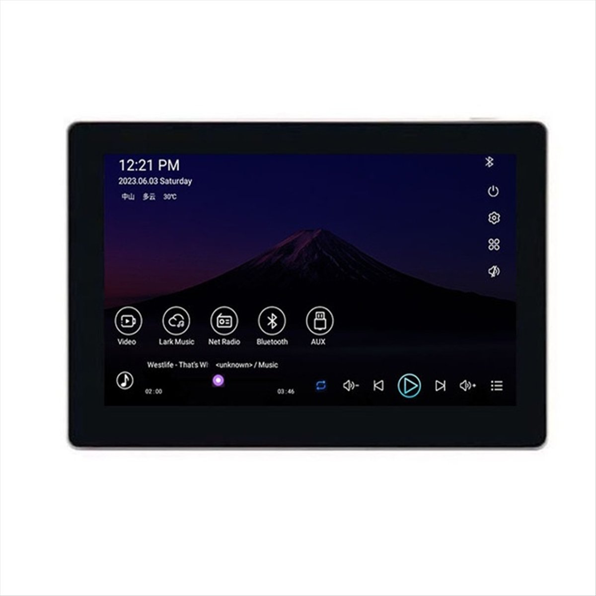 Painel de Música Ambiente Inte - Audio Music Google avaliação e preço